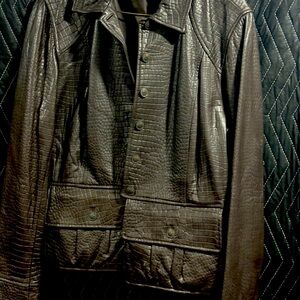 Genuine leather  jacket